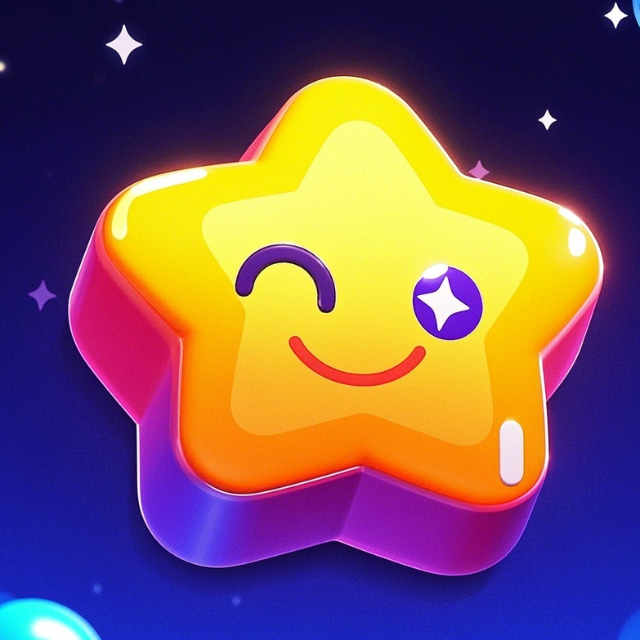 解压彩色星星消除