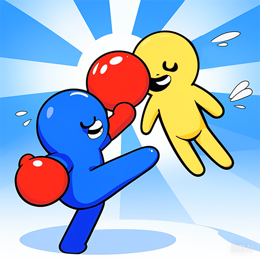 火柴人双人求生小游戏