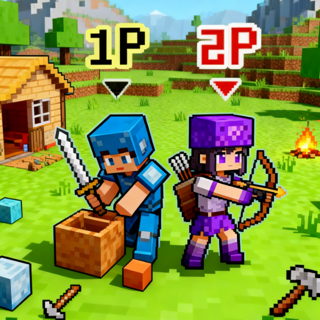 双人建造生存游戏