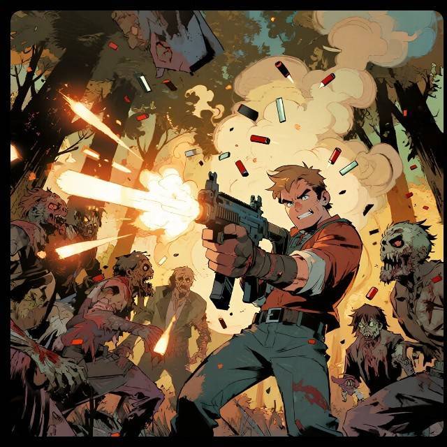 枪战僵尸