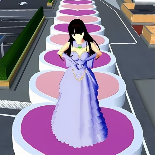 樱花少女跑酷游戏