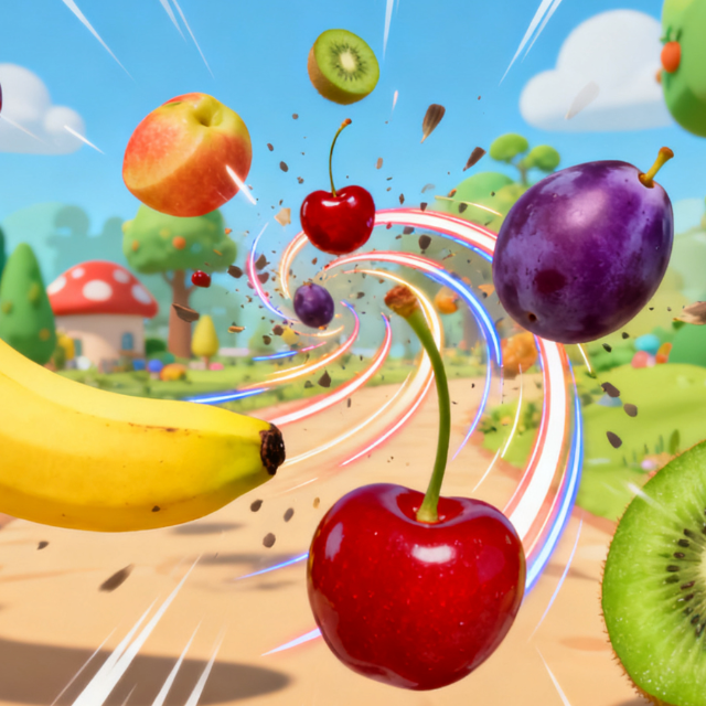 水果合成碰撞