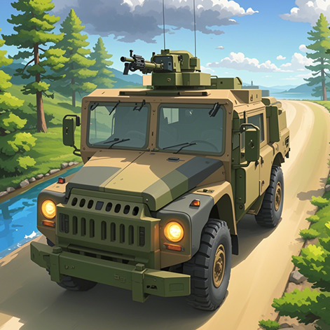 驾驶重甲车模拟器