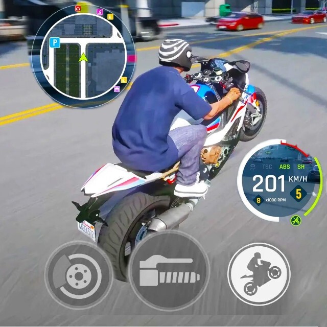 模拟驾驶汽车摩托车
