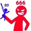 火柴人爬塔小游戏