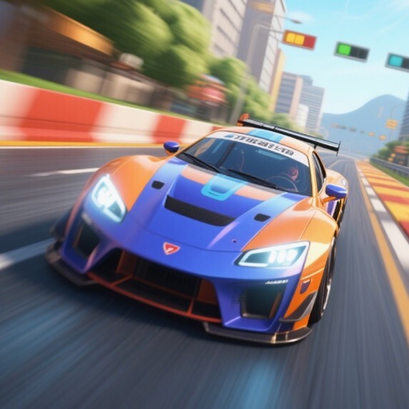 赛车跑酷极限闪避