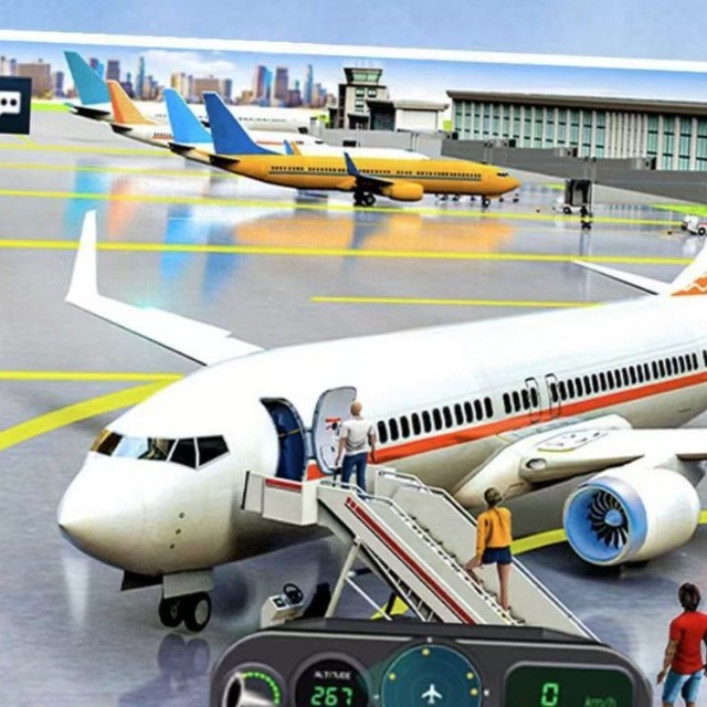 模拟驾驶开飞机