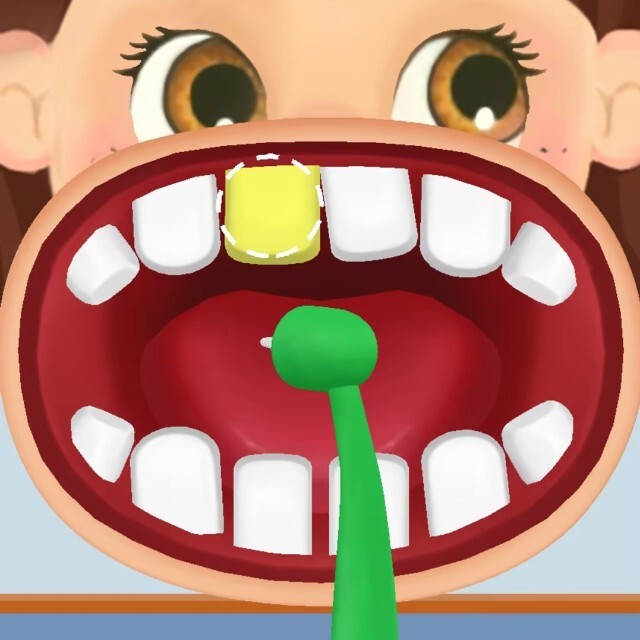 牙齿清理解压游戏