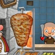 餐厅沙威玛卷饼