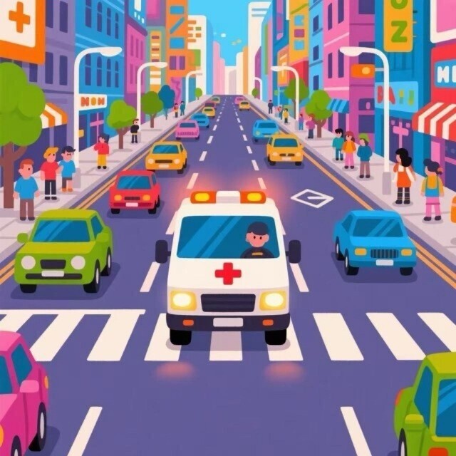 开车救护游戏