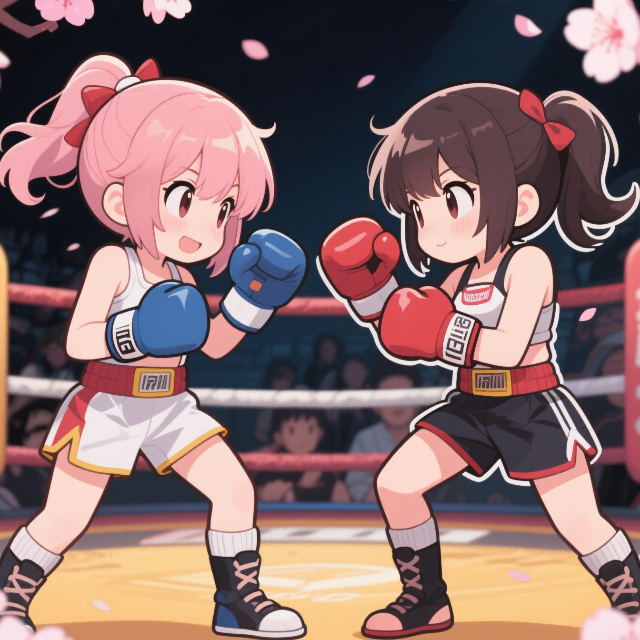 樱花少女双人大作战