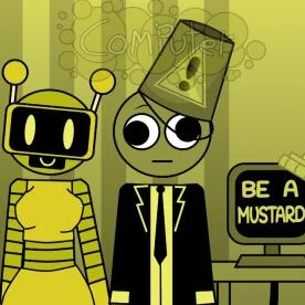 节奏音盒芥末色