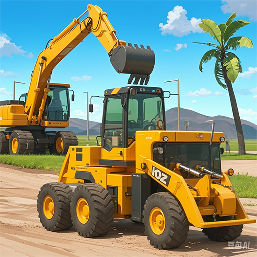 挖掘机模拟拆迁经营