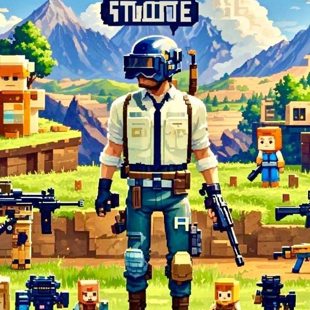 像素吃鸡对战5v5