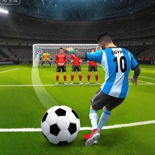 模拟足球点球射门