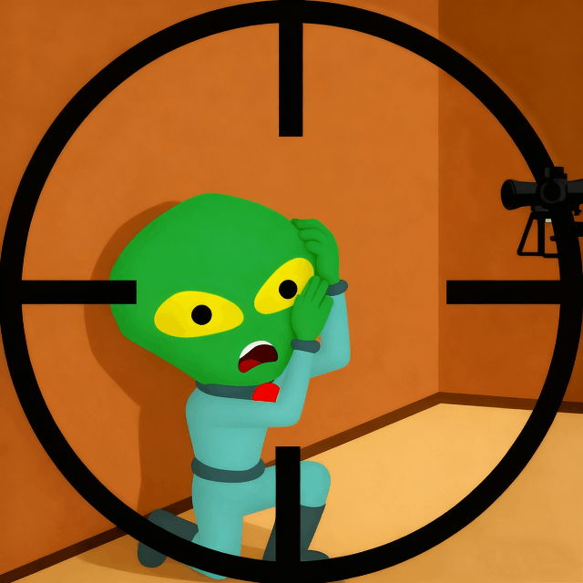 瞄准外星人狙击