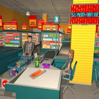 疯狂开超市模拟游戏