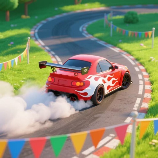 热血改车跑酷游戏