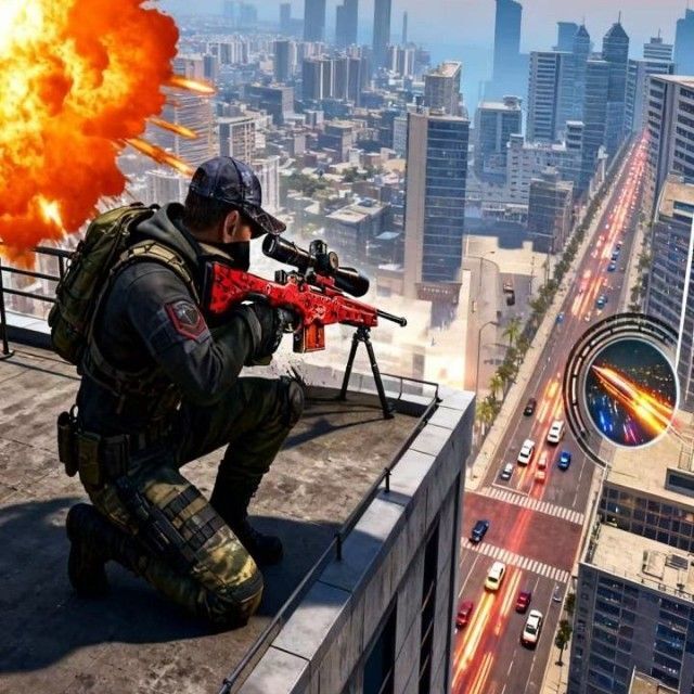 精英狙击枪战游戏