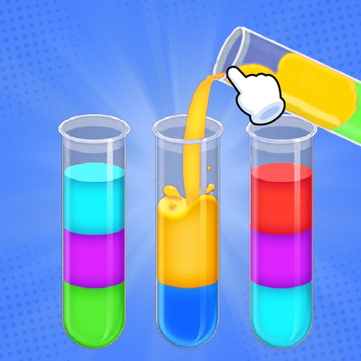 彩色水瓶倒水游戏