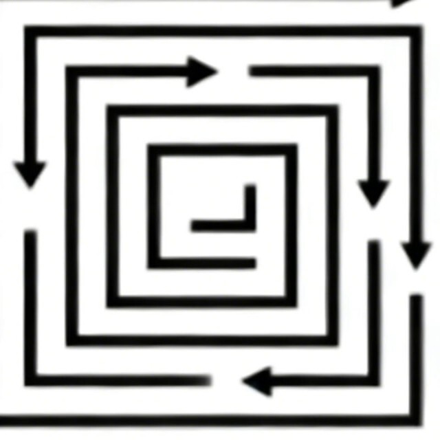 箭头迷宫小游戏