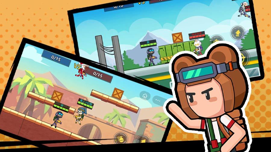 火柴人多人枪战