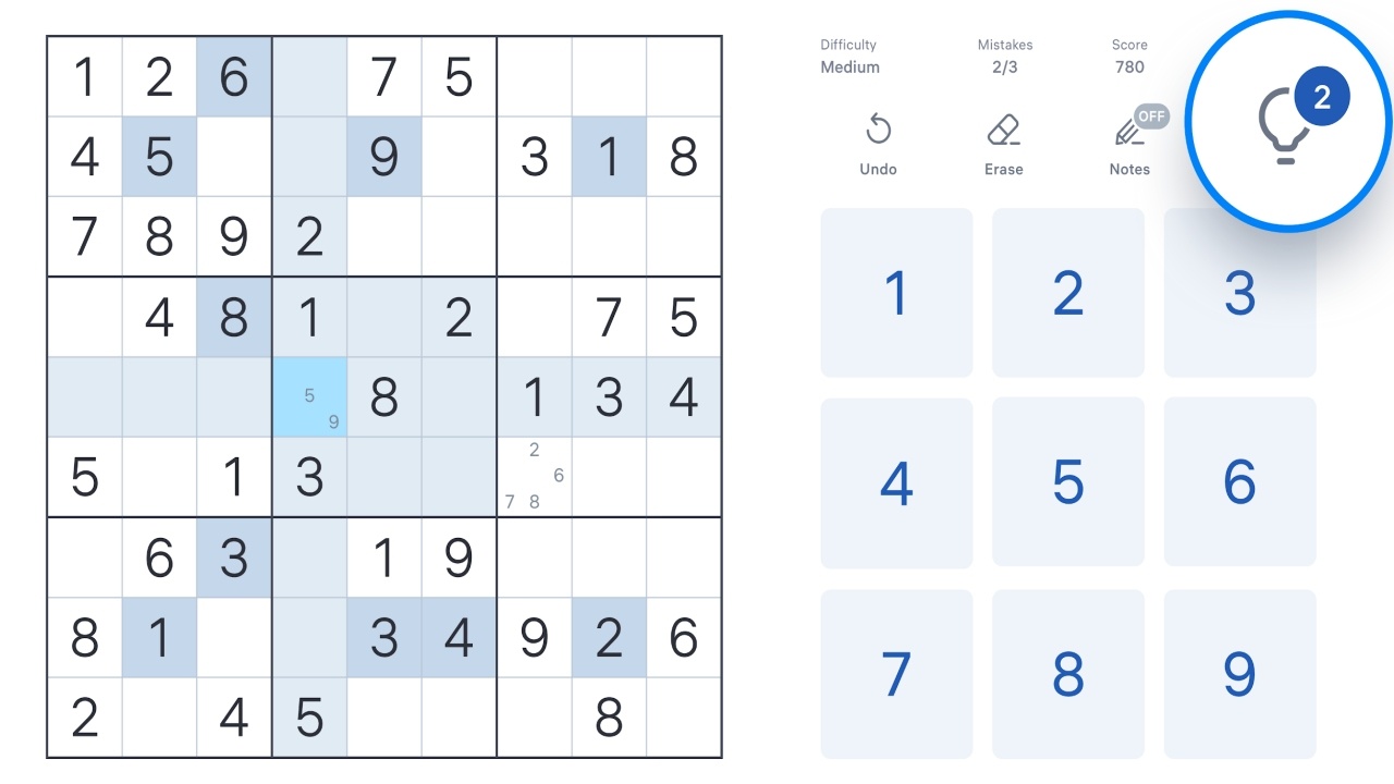 数独经典趣味闯关