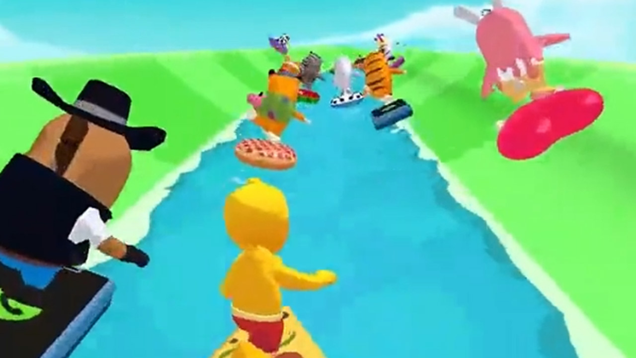 水上滑梯大挑战