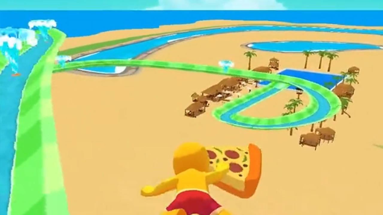 水上滑梯大挑战