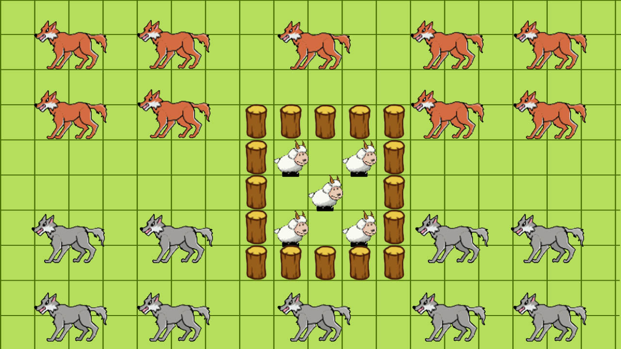 保护小羊解救游戏