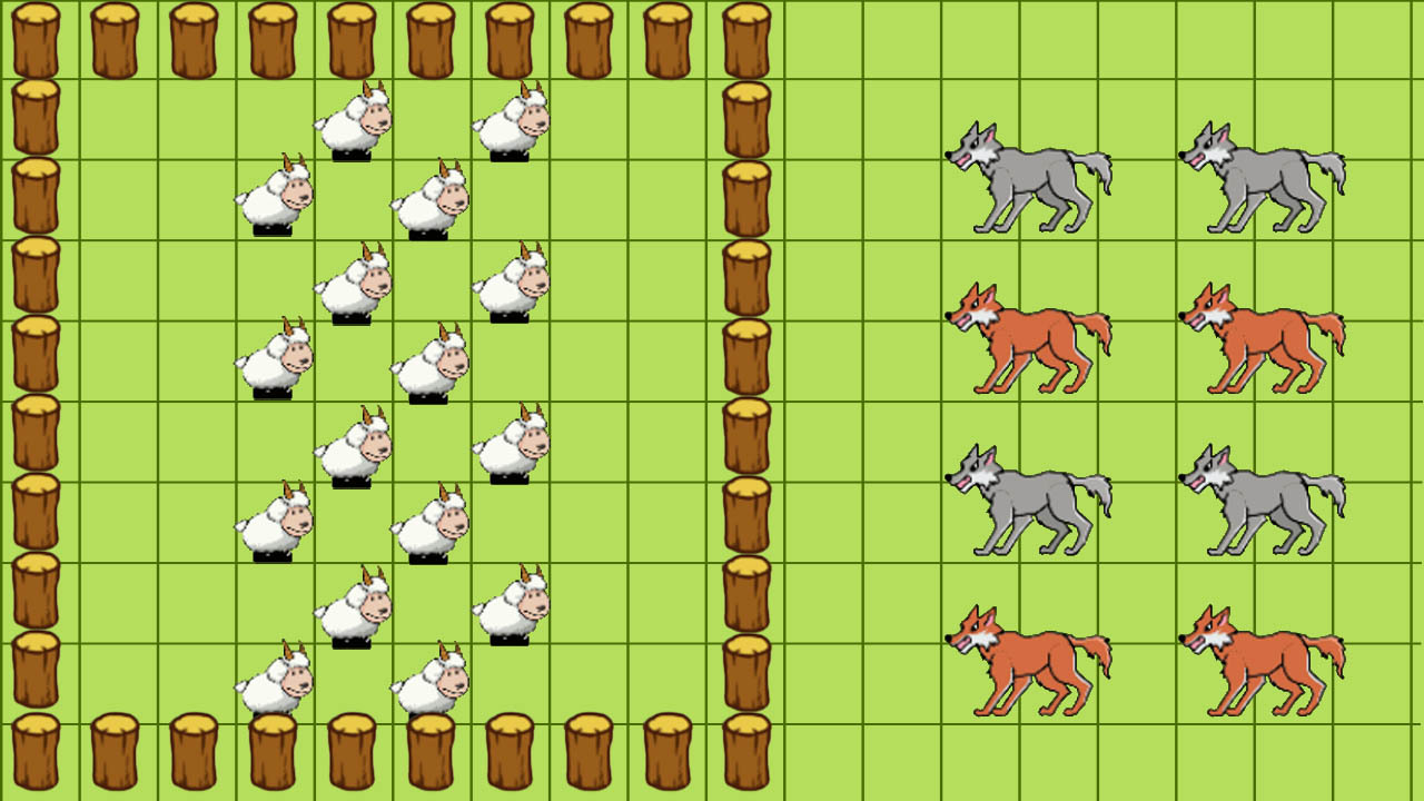 保护小羊解救游戏