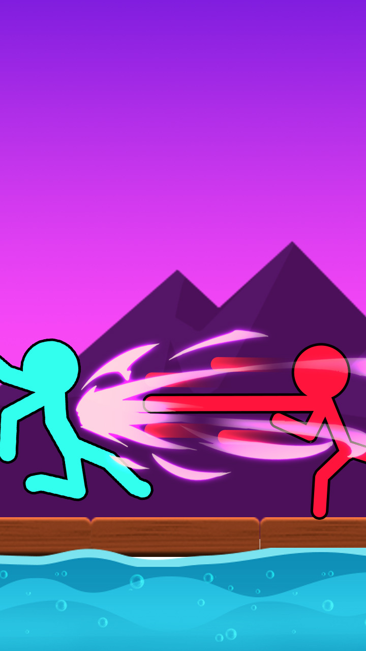 双人决斗火柴人