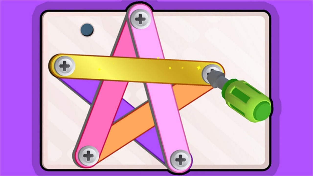 打螺丝钉小游戏