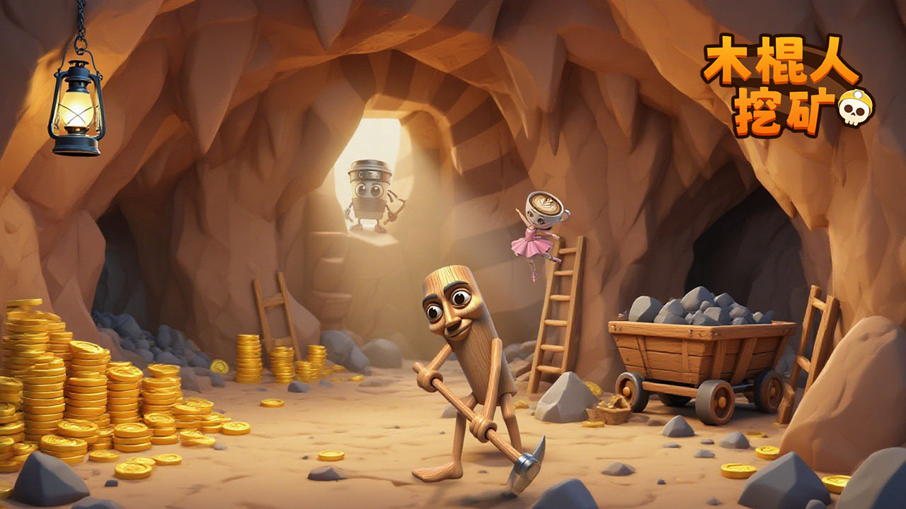 木棍人挖矿