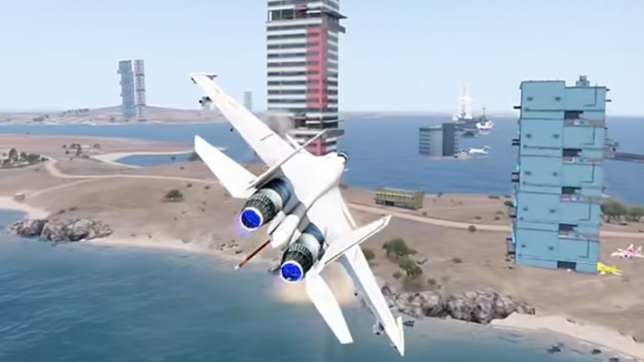 真实战斗机模拟游戏