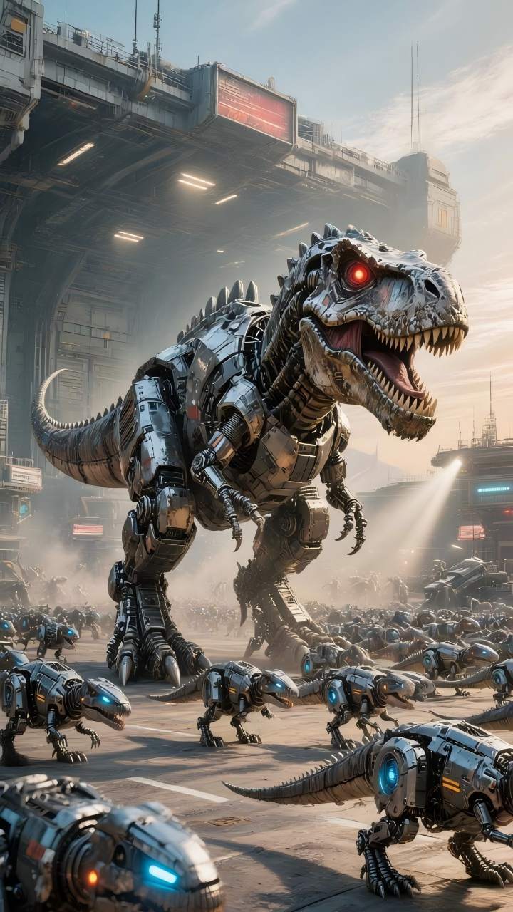 机甲恐龙去冒险