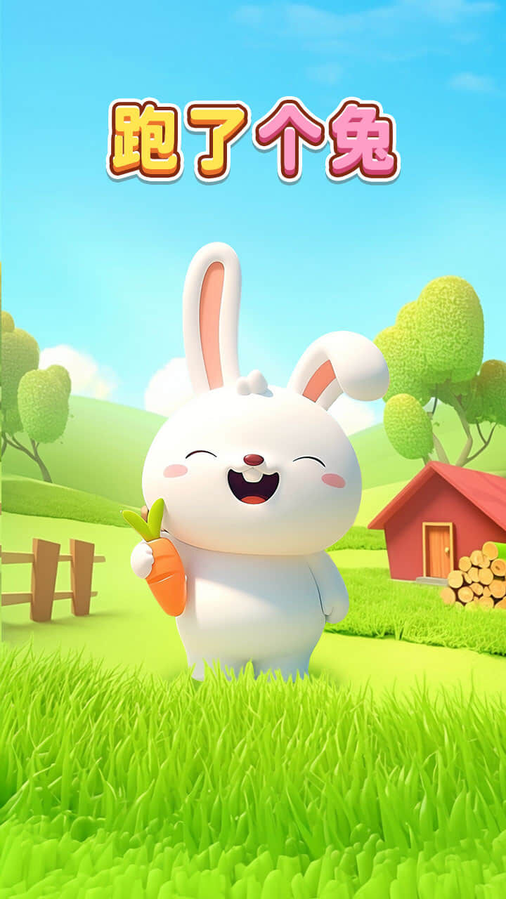 跑了个兔