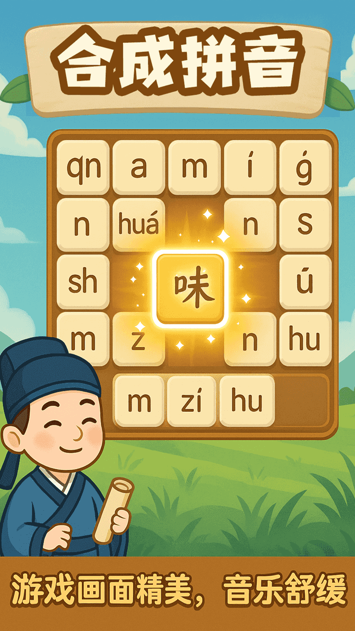 合成拼音消消消