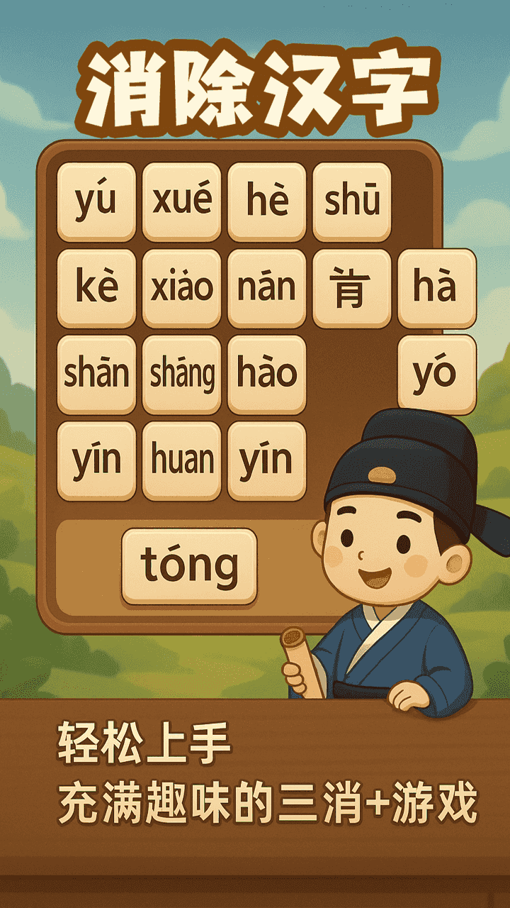 合成拼音消消消