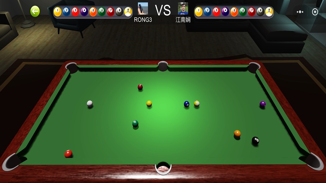 台球二人对战
