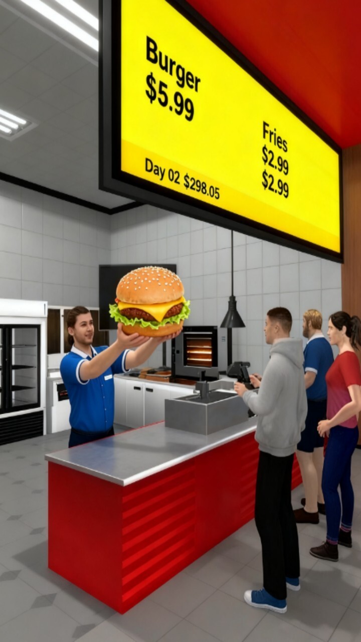 老爹汉堡店模拟器