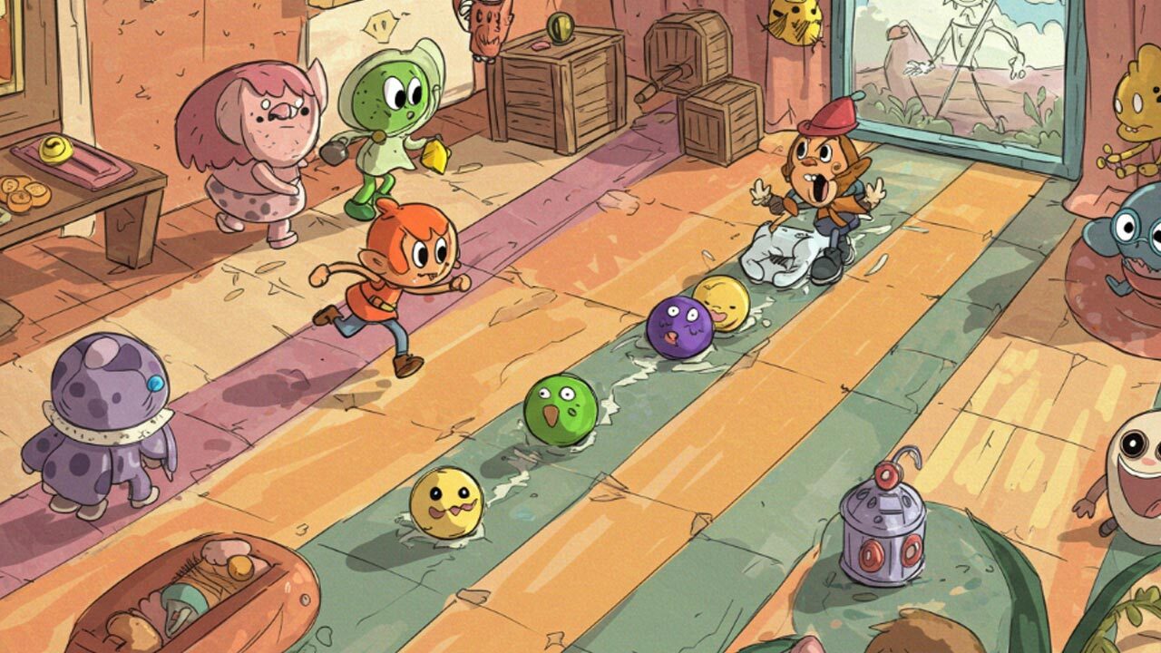 抓一抓鹅毛浮绿水