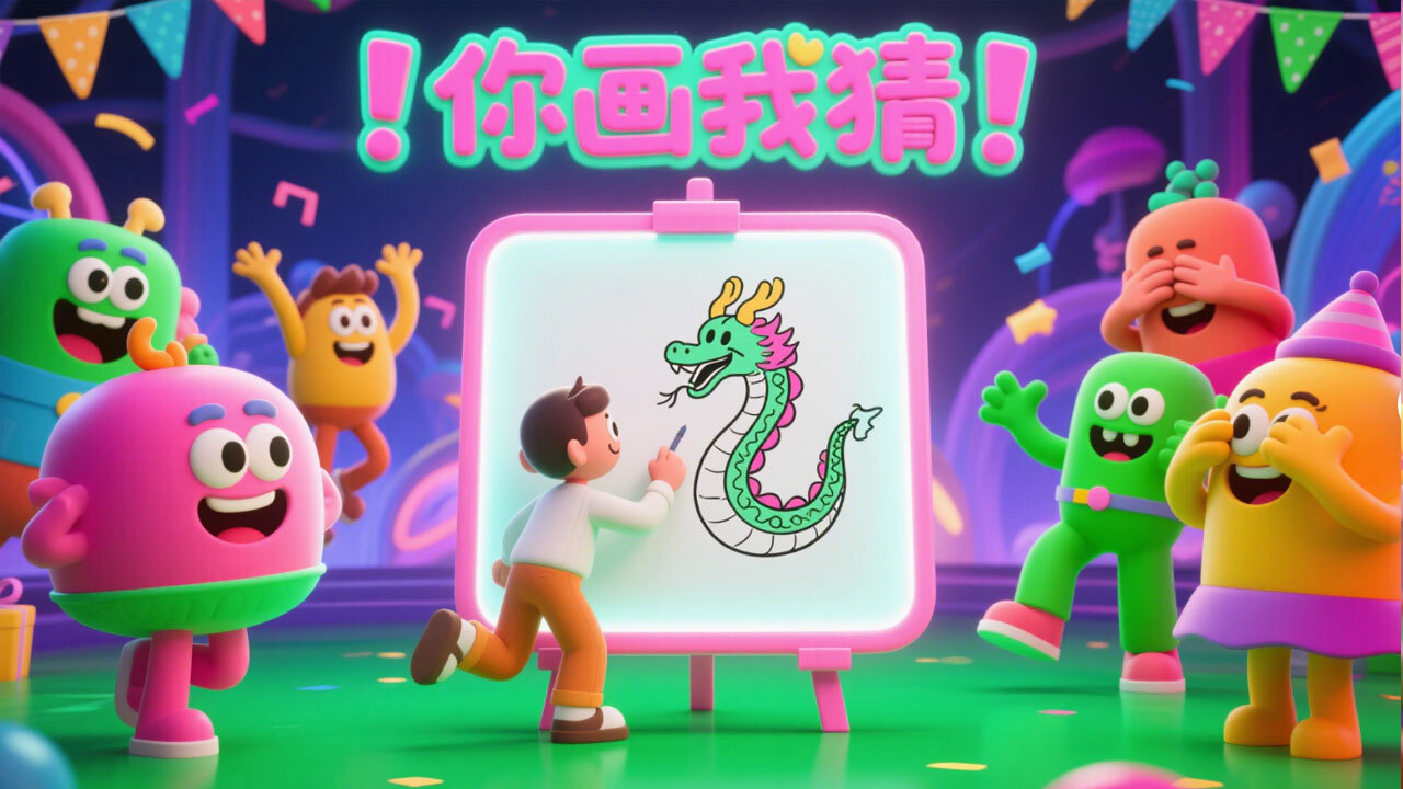 你画我猜一起玩