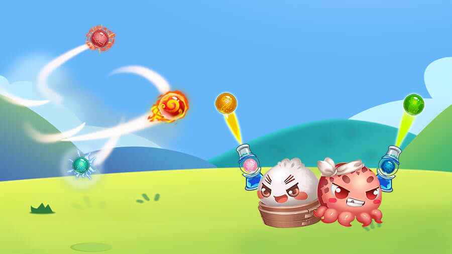 火拼泡泡龙对战版