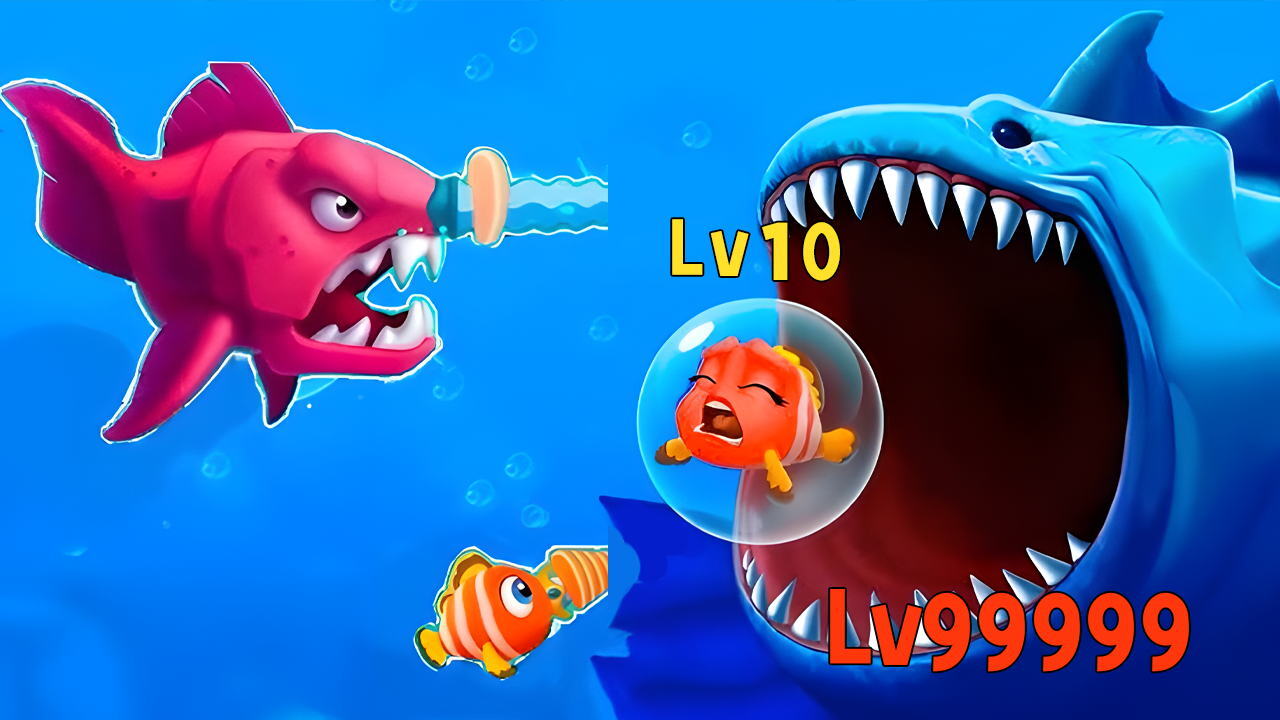 海底大鱼吃虾米