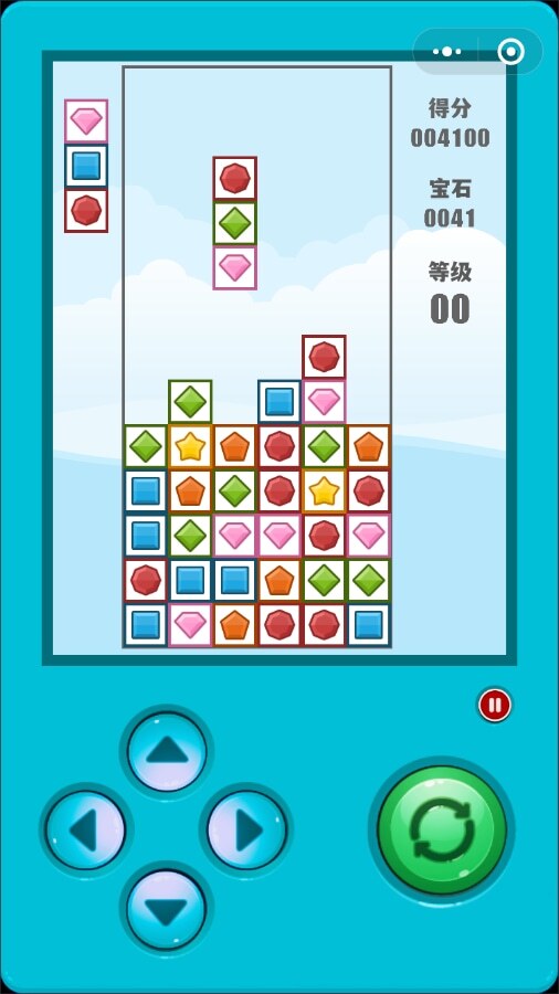 单机宝石方块小游戏
