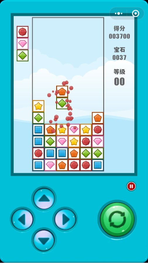 单机宝石方块小游戏