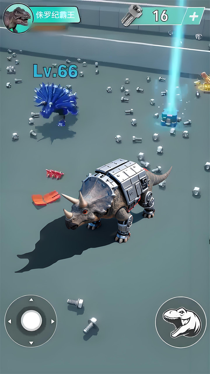 暴打机甲恐龙