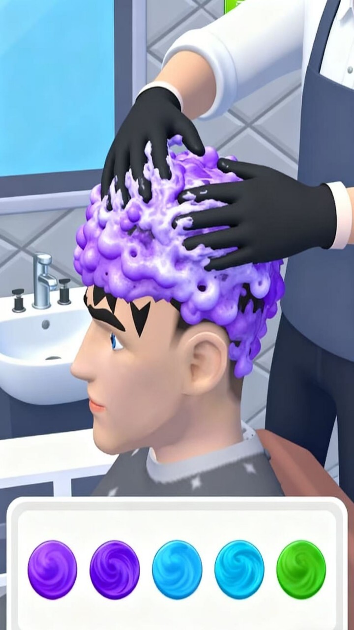 时尚理发造型师