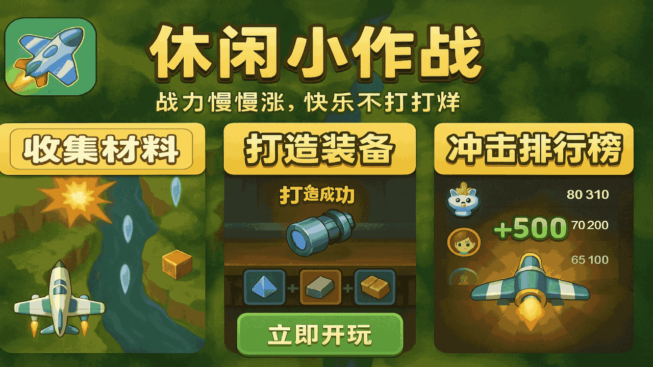 休闲解压小作战